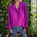 [COMPRE 1 E LEVE 2] Camisa Letizia™ em Viscose com Toque Sedoso