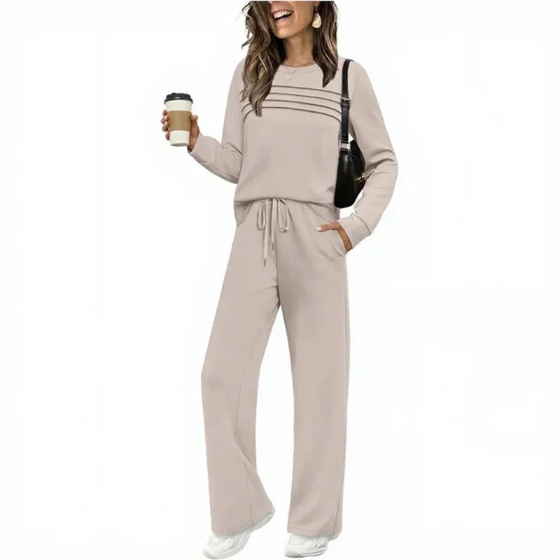 Conjunto Softluxe™ Estilo Casual Chique - Oferta Válida Apenas Hoje