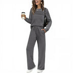 Conjunto Softluxe™ Estilo Casual Chique - Oferta Válida Apenas Hoje